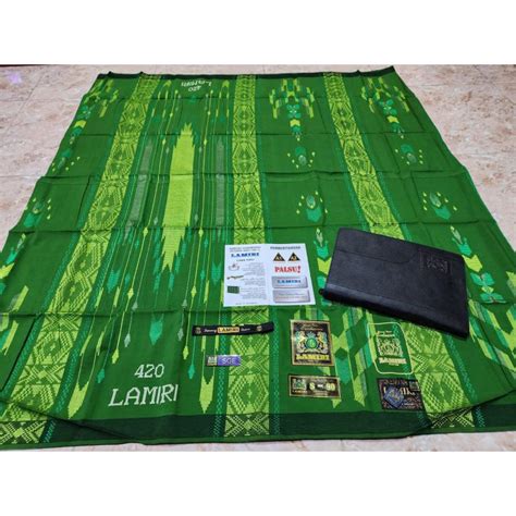 Jual SARUNG LAMIRI Motif SGE SUTRA 420 Exclusif Tenun ATBM Shopee