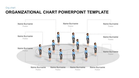 Free Company Organizational Chart For PowerPoint And Google Slides