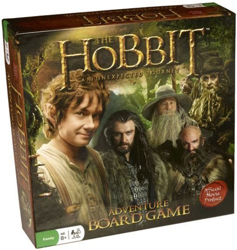 The Hobbit An Unexpected Journey Adventure Board Game Dicenroll