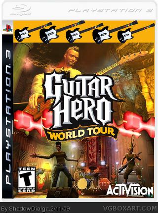 Guitar Hero World Tour Xbox 360 Box Art Cover by ShadowDialga