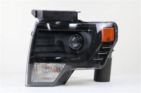 Mint 2013 2014 Ford F150 F 150 Left Driver Lh Xenon Hid Headlight Black Oem Ebay