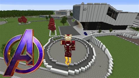 The New Avengers Facility In Minecraft Youtube