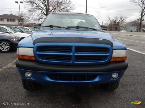 1999 Intense Blue Pearl Dodge Dakota Sport Extended Cab 4x4 46455792 Photo 9