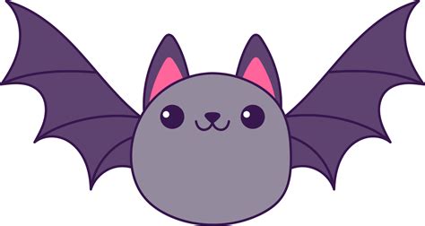 Cute bat clipart design illustration 48566066 PNG