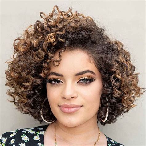 Bob Haircut Curly Curly Pixie Hairstyles Stacked Bob Haircut Short