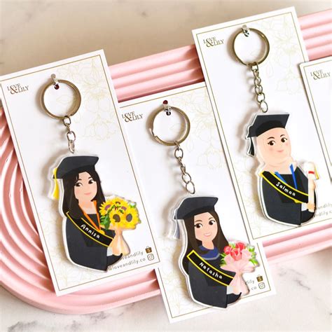 Jual Stella Keychain Hadiah Wisuda Akrilik Gantungan Kunci Acrylic