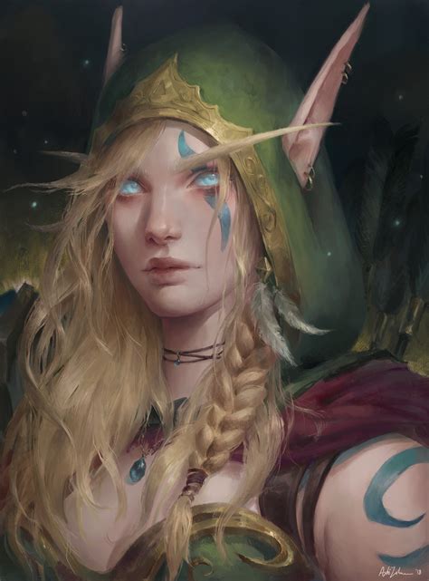 [FanArt] Alleria by Astri Lohne : r/wow