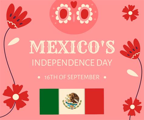 Free Mexican Independence Day Photo Banner Template Edit Online And Download