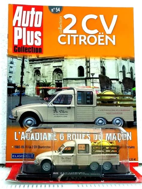 AUTOPLUS 1 43 CITROEN 2Cv Acadiane 6 Roues Du Macon Livret N54 EUR