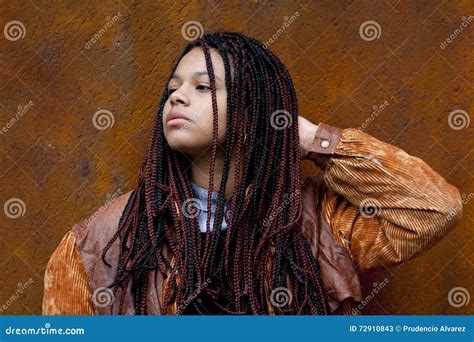 Woman urban fashion stock image. Image of afroamerican - 72910843