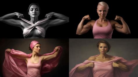 Premium Ai Image A Sign Of The Ongoing Fight Against Breast Cancer