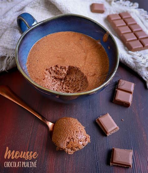 Mousse Au Chocolat Et Praliné Il était Une Fois La Pâtisserie