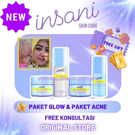 Jual INSANI SKINCARE PAKET CREAM INSANI BEBWHITE C BBC TERBARU