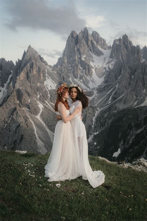 Adventure Elopement In The Dolomites Italy Elopement Wedding Planner