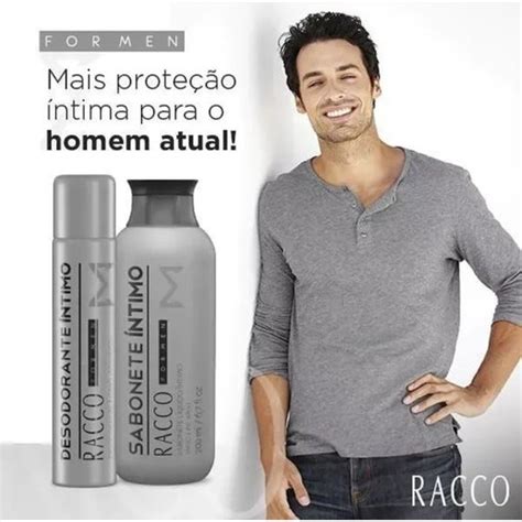 Kit Sabonete E Desodorante Intimo Masculino Racco For Men Shopee Brasil