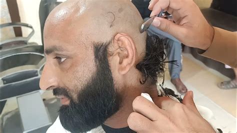 Headshave Head Shave Boy Head Shave Tutorial And Head Massage By Mujahidsalon Youtube