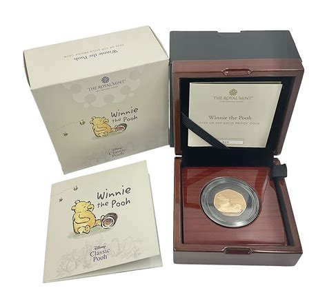 The Royal Mint United Kingdom Classic Pooh Winnie The Pooh Gold