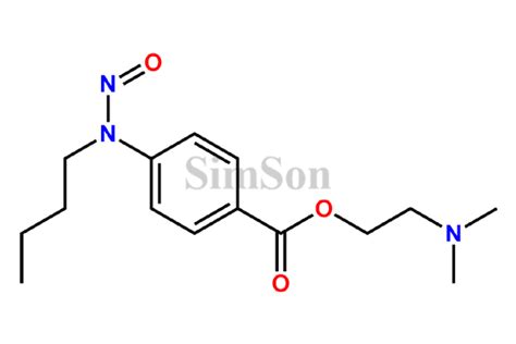 N Nitroso Tetracaine CAS No NA Simson Pharma Limited