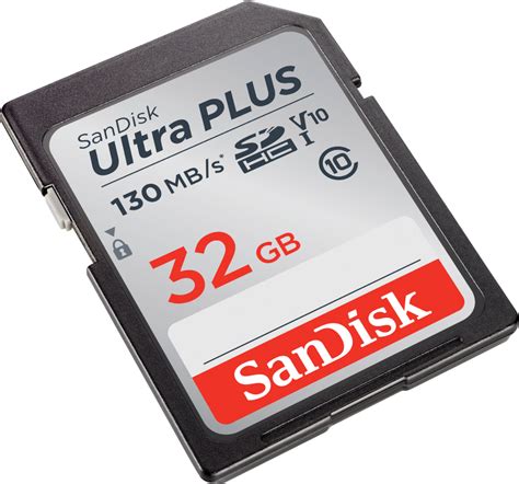 SanDisk Ultra PLUS 32GB SDHC UHS I Memory Card SDSDUW3 032G AN6IN