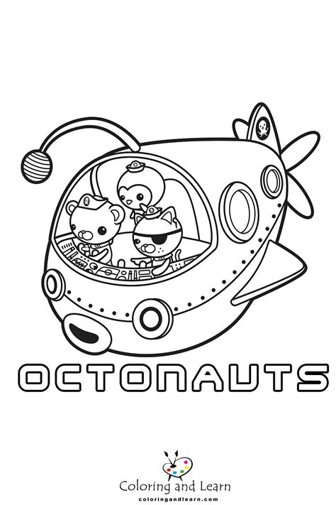 Octonauts Coloring Pages Free 2025 Coloring And Learn