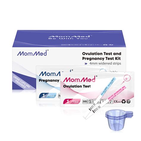 Ovulation And Pregnancy Test Strips Kit 25 80 Mommed