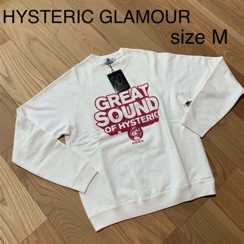 43％割引ホワイト系m競売 Hysteric Glamour ヒステリックグラマー トレーナー スウェット トレーナースウェット トップス