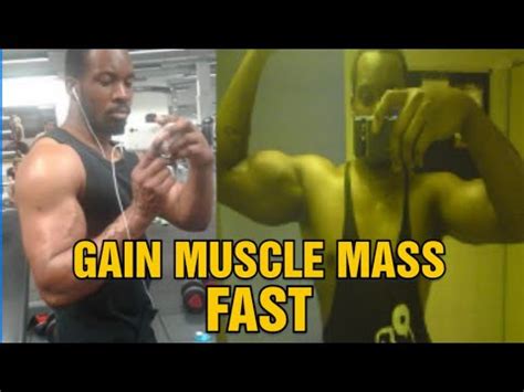 How To Gain MUSCLE MASS And Size For The SKINNY GUYS And Hard