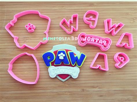 Paw Patrol Logo Cookie Cutter Set