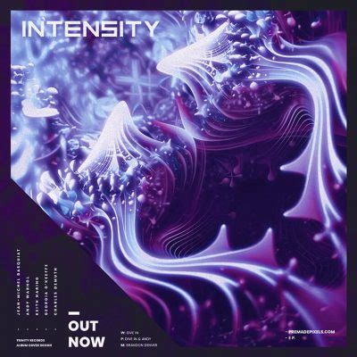 Intensity Premade Cover Art Photoshop PSD