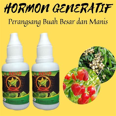 Jual Hormon Generatif Pembesar Buah Hormon Pelebat Buah Pupuk Hormon