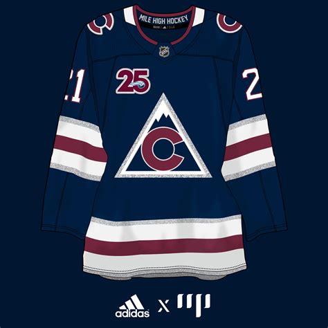 Colorado Avalanche third jersey concept : r/ColoradoAvalanche