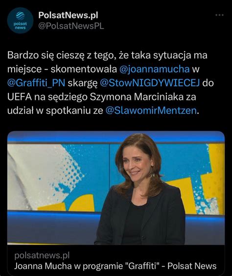 Marta Smolańska on Twitter Pani Poseł Joanna Mucha na przestrzeni