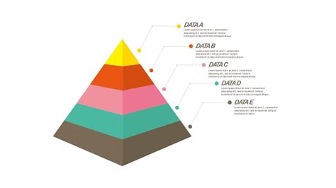 Pyramid Diagram With Different Levels Of Data In Each Of It's Layers Google Slides Theme And ...