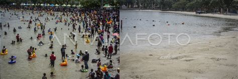 Penutupan Tempat Wisata Di Jakarta Antara Foto