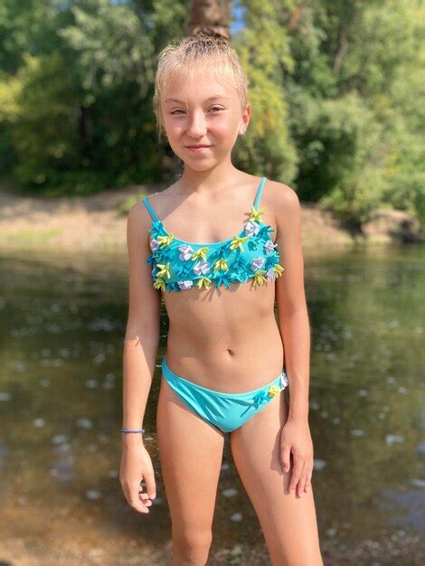 Premium Photo Full Length Of Woman Standing Against Water