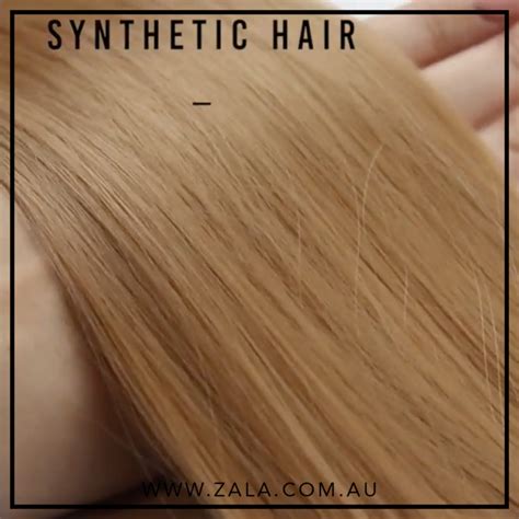 Human Hair Vs Synthetic Hair Extensions Zala Hair Zala Au