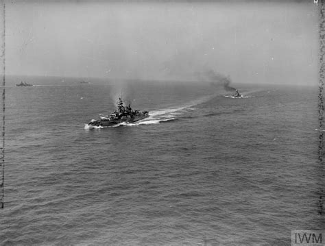 ITALIAN FLEET MAKES FOR ALEXANDRIA 14 SEPTEMBER 1943 ON BOARD HMS