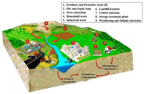 Sources Of Groundwater Contamination Adapted From Bodrud Doza Et Al