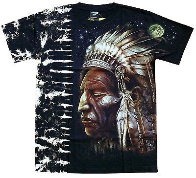 Nieten T Shirt Indianer Gr S M L Xl Native Spirit W Lfe Wolf Biker