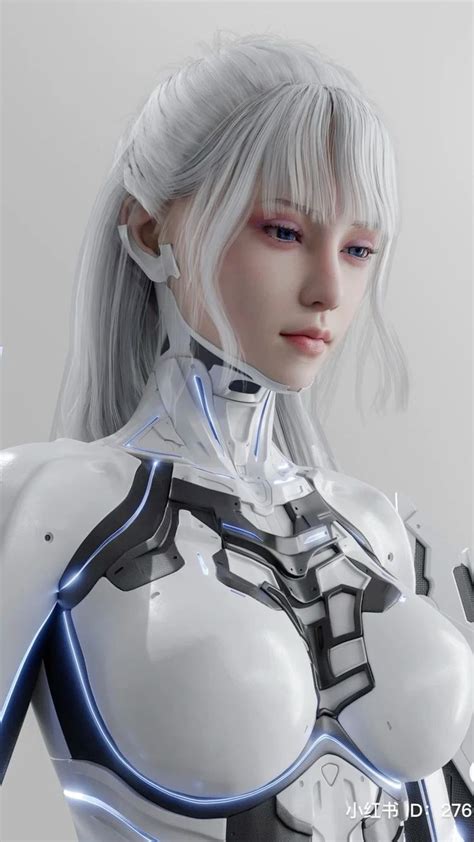 Cyberpunk Girl Cyberpunk Style Cyberpunk Character 3d Model Character Game Character Design