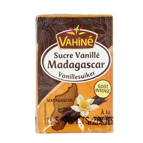 Vahine Sucre vanillé Madagascar 5 sachets houra fr