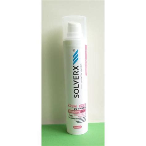 Solverx Sensitive Skin Krem Do Twarzy W Z Spf Cena Opinie