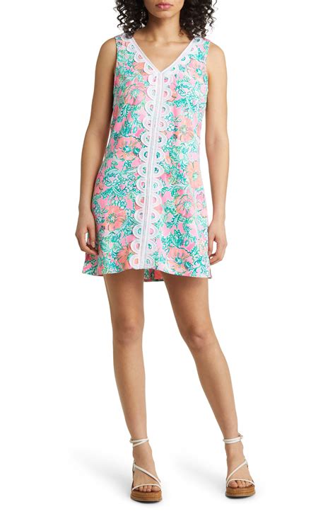 Lilly Pulitzer Ronnie Floral Sleeveless Romper In Blue Lyst