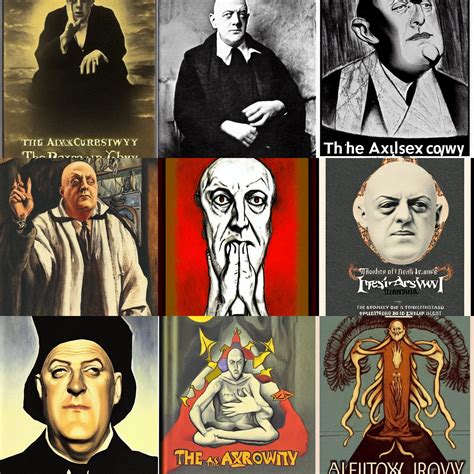 The Anxious By Aleister Crowley Stable Diffusion