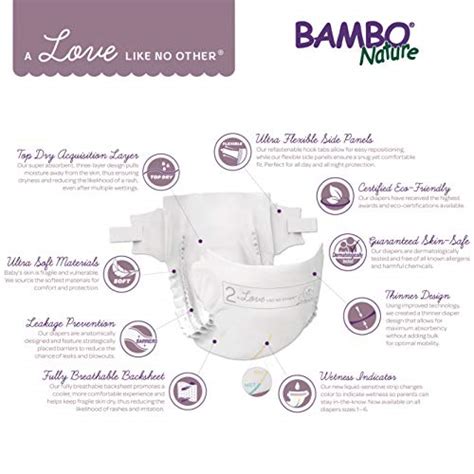 Bambo Nature Premium Eco Friendly Baby Diapers SIZES 1 TO 6 AVAILABLE