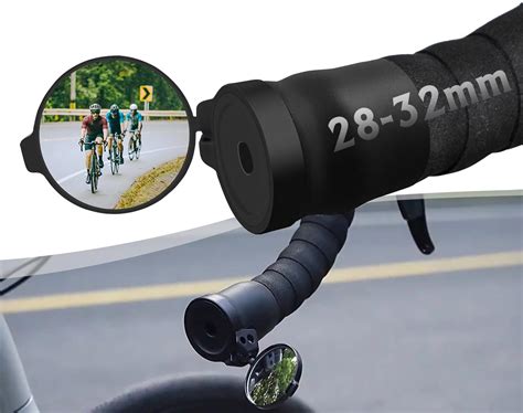 Arkham Bicycle Mirror For Handlebars Foldable Road Bike Mirror For