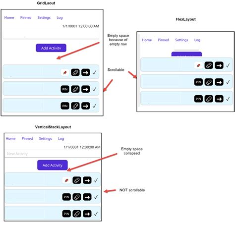 Xaml Scrolling Collapsing And Expanding In Net Maui Stack Overflow