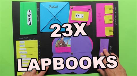 Lapbooks Idee N Om Een Lapbook Te Maken Youtube