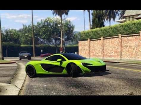 GTA V Mods Showcases 2014 McLaren P1 YouTube