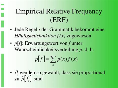 Ppt Stochastische Attribut Wert Grammatiken Powerpoint Presentation